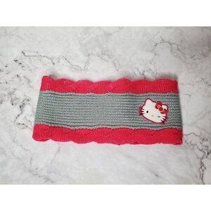 Hello Kitty Shimmer Knit Headband Winter Earwarmer